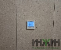 Монтаж регулятора теплого пола в кухне дома в КП "Березовый парк 4"