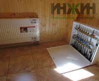 Монтаж радиаторов отопления в доме города Чехова