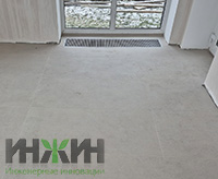 Конвектор Varmann Ntherm на выходе с веранды дома в с. Дединово