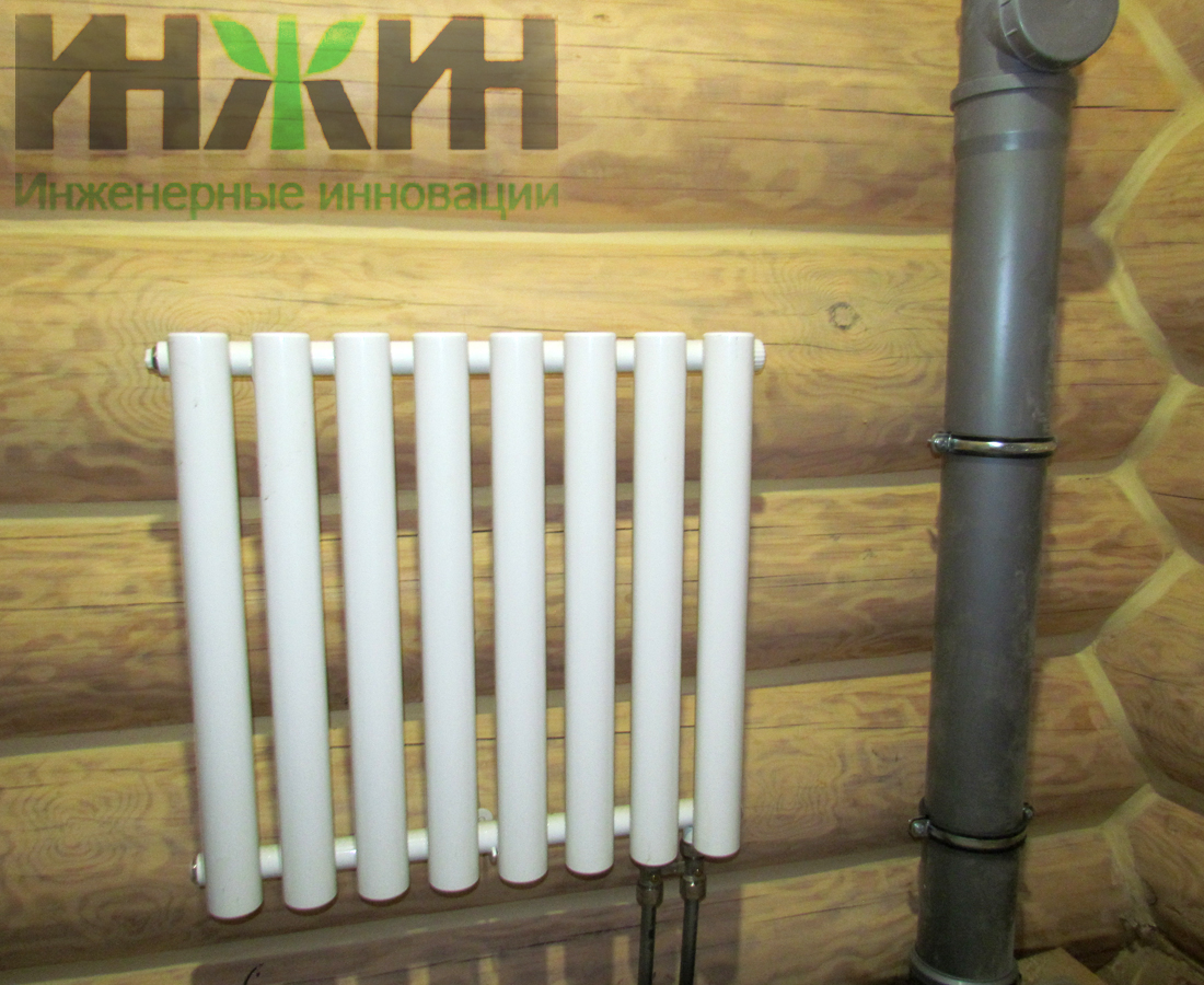 Отопление в деревянном доме, коллекторная схема в Московской области 642