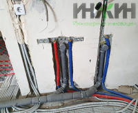 Монтаж точек вывода водопровода и канализации в КП "Дачный-2"