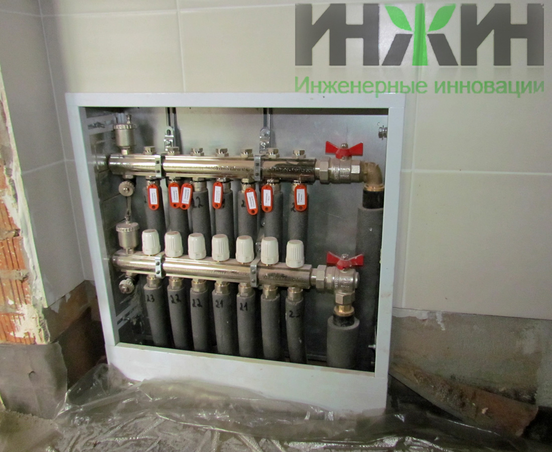 Радиаторное отопление дома в КП "Кстининское Озеро", фото 679