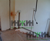 Монтаж электрики в КП "Кстининское Озеро", электрокабели в стенах