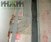 Монтаж кабелей электрических дома в КП "Кстининское Озеро"