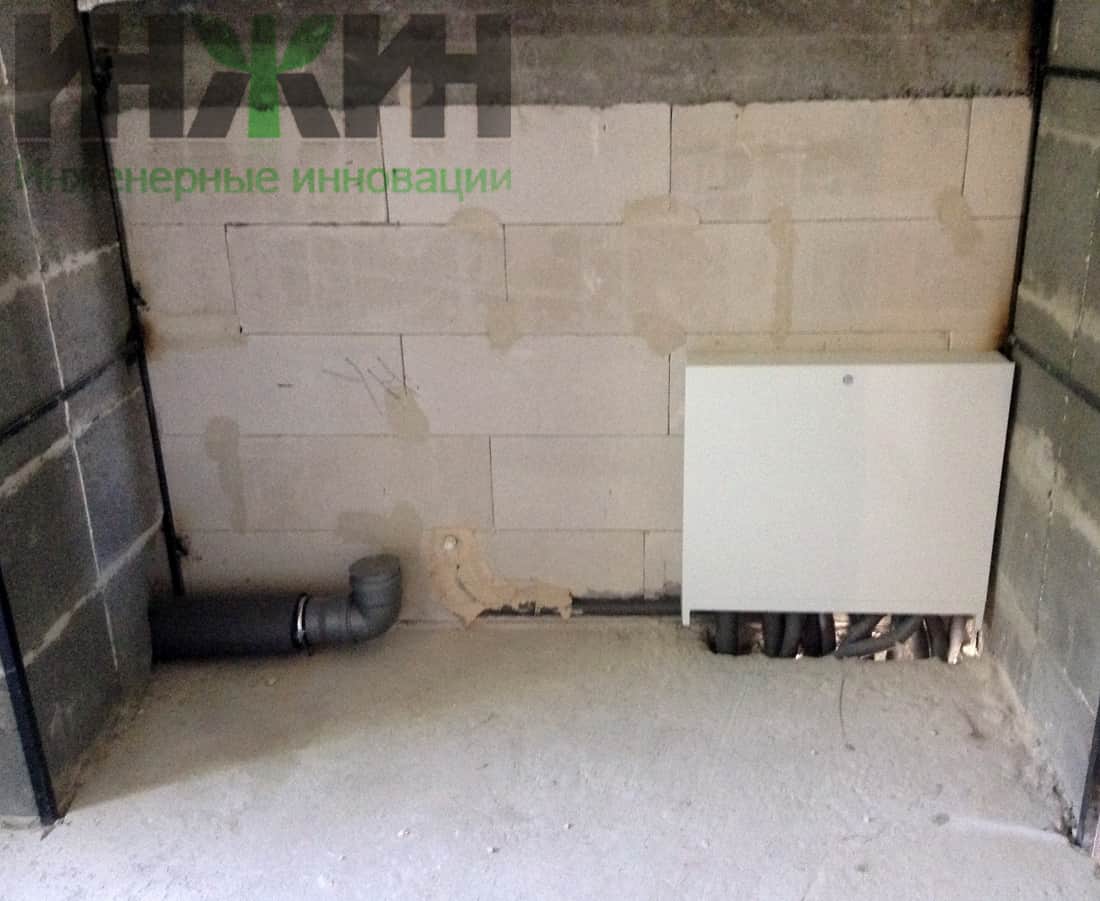 Монтаж водопровода и канализации в санузле частного дома в Тверской области