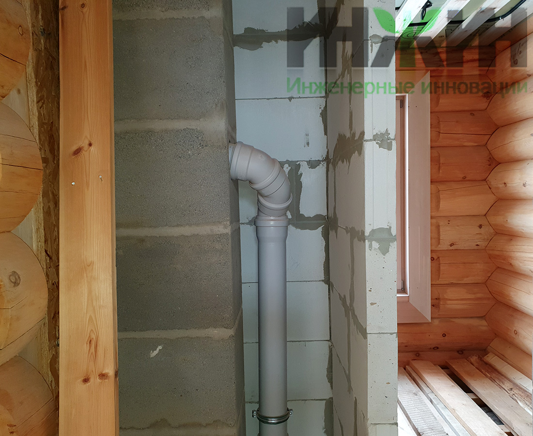 Монтаж труб водопровода и канализации в доме, фото 215