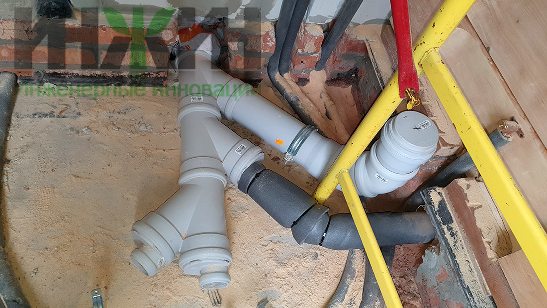 Монтаж труб водопровода и канализации в доме, фото 223