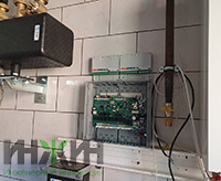 Установка контролера отопления ZONT Climatic 1.3 в котельной дома в КП "Озерный Край Лыщево"
