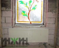 Система отопления с Kermi, монтаж в газосиликатном доме в Красногорске
