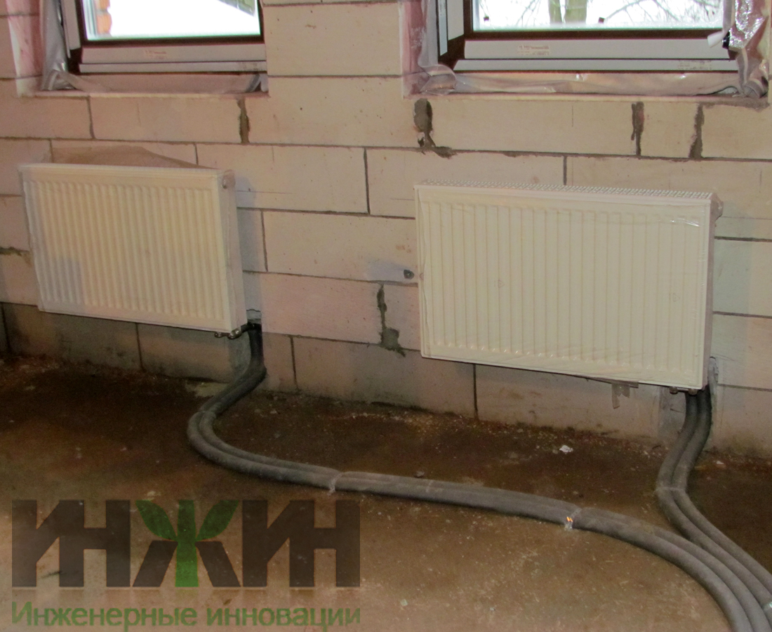 Отопление дома в Красногорске, фото монтажа отопления 705