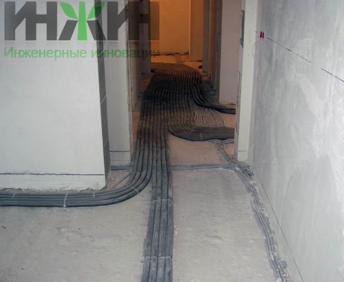 Монтаж труб системы отопления в частном доме в городе Пущино, фото 322
