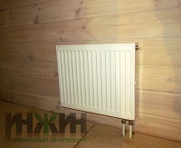 Монтаж отопления с панельными радиаторами в КП "Пестово"