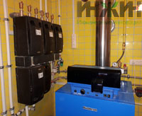 Монтаж котельной и системы отопления в загородном доме ДНТ «Пикник»