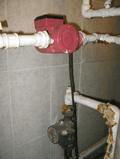 Насос рециркуляции горячего водоснабжения до реконструкции Инж-Ин