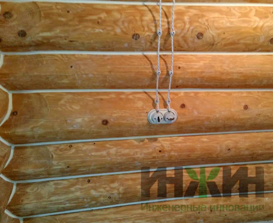Монтаж электрики в деревянном доме, фото 107