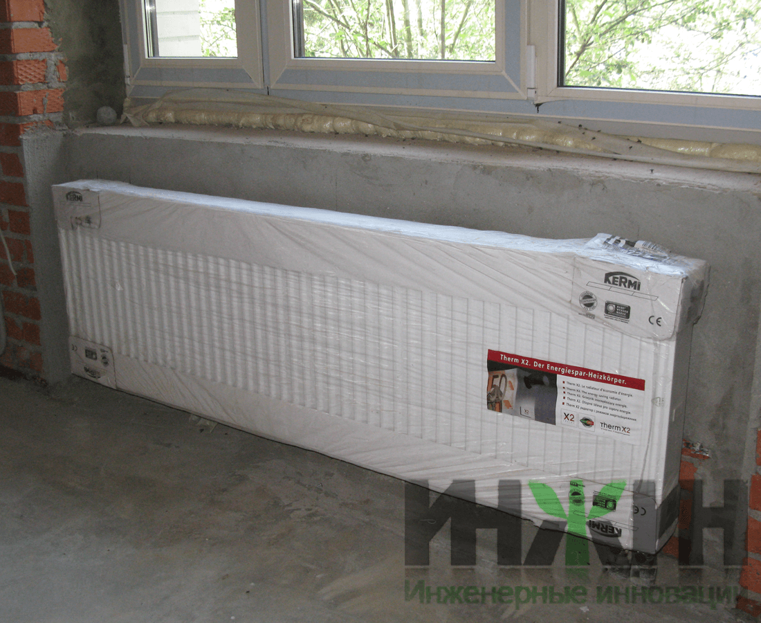 Радиатор отопления Kermi, монтаж по цене 2490 руб.