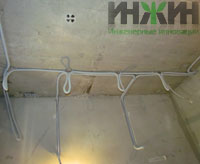 Монтаж электрики на потолке дома в КП "Вяземские Сады"