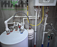 Монтаж котельной дома в г. Железнодорожный