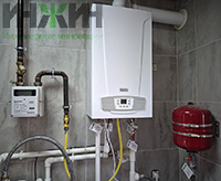 Монтаж котельной с газовым котлом BAXI в г. Железнодорожный