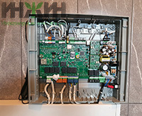 Установка контроллера ZONT Climatic 1.2 в котельной дома в ТСН "Сосновый бор"
