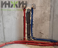 Монтаж точек водопровода и канализации дома в Москве