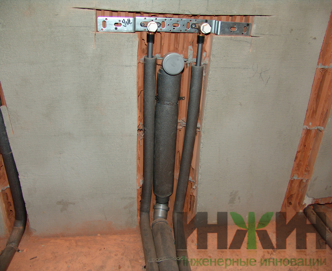 Монтаж труб водопровода и канализации в доме, фото 210