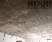 Монтаж электрики по потолку дома в ДНП "Топаз"