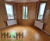 Монтаж радиаторов отопления Kermi под окнами дома в СНТ "Загорново-2"