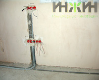 Монтаж электропроводки в стене и стяжке пола таунхауса в г. Жуковский