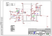 Проект электрики - электрика 2 этажа дома&nbsp;в КП «Агаларов Эстейт»
