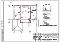 Проект электрики - электрика 2 этажа дома&nbsp;в Щёлково