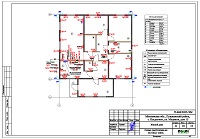 Проект электрики - розетки  дома в с. Ельдигино