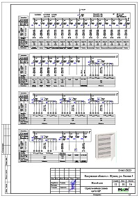 Проект электрики - электрощит дома&nbsp;в г. Жуков Калужской области