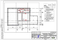 Проект электрики - розетки 0 этажа дома в д. Хорошевка Тульской области