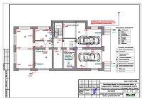 Проект электрики - розетки цокольного этажа дома в республике Марий Эл