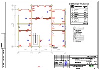 Проект электрики - электрика 2 этажа дома в ДПК Михайловское Одинцовского г.о.