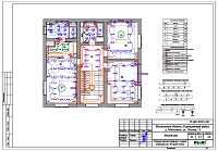 Электропроводка - освещение 2 этажа дома в д. Митькино Проект электрики - освещение 2 этажа дома в д. Митькино