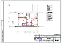 Проект электрики - электрика 2 этажа дома в рп Обухово Богородского г.о.