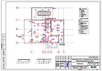 Проект электрики - освещение 1 этажа дома в рп Обухово Богородского г.о.