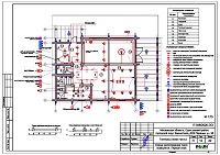 Проект электрики -  освещение 1 этажа твинхауса в ДСК "Поречье"