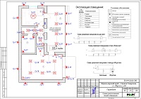 Проект электрики дома&nbsp;в станице Северской Краснодарского края