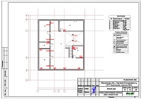 Проект электрики - электрика 2 этажа дома в СНТ Золотилово