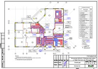 Проект теплого пола 1 этажа дома в с. Льва Толстого Калужской области