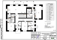 Проект канализации загородного дома в Подольске, 1 этаж