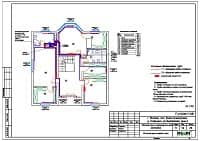 Проект радиаторного отопления 2 этажа частного дома