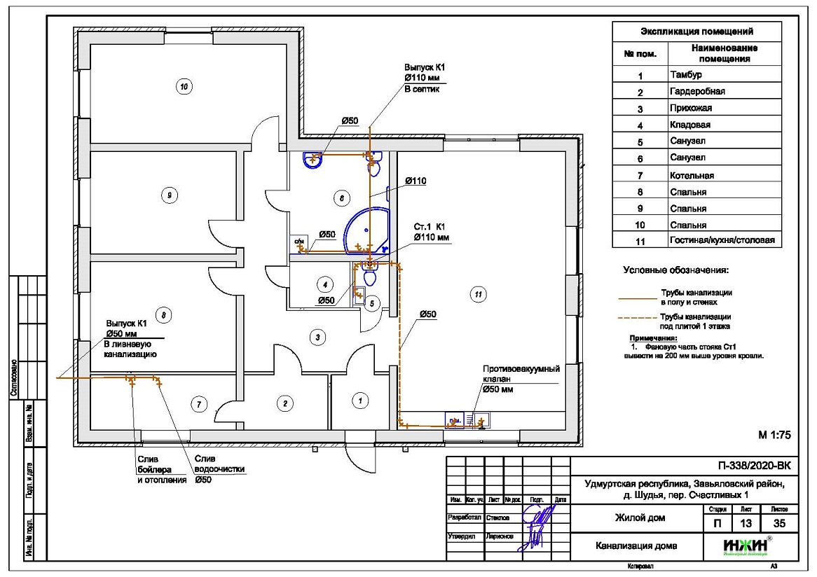 Отопление дома, расчет отопления 1393
