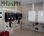Монтаж котельной с конденсационными котлами и каскадной автоматикой Baxi