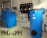 Котельная с котлом и бойлером Buderus