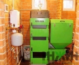 Котельная с пеллетным котлом Metal Fach