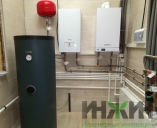 Монтаж котельной с котлами Viessmann и Protherm, а также бойлером косвенного нагрева